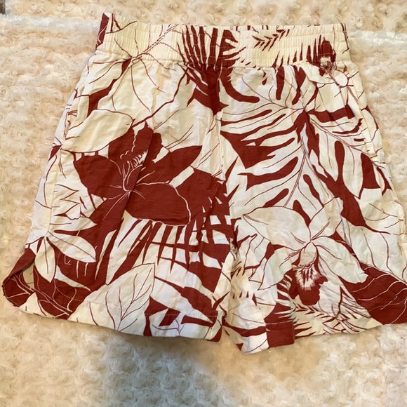 Madewell tropical pull on shorts, S NWOT - Picture 7 of 7